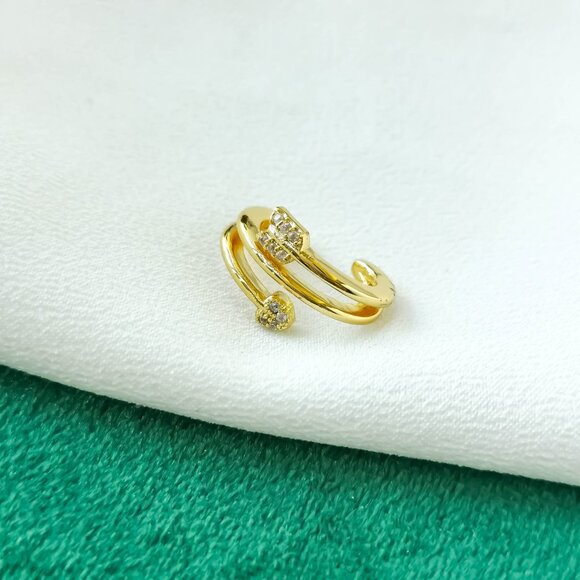 kate spade Jewelry - KATE SPADE love game arrow Ear Cuff Earrings NEW